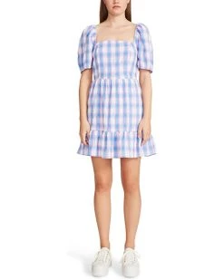 Steve Madden Dresses Plaid with My Heart Dress
