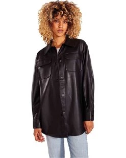 Steve Madden Coats & Outerwear Faux Good Measure Shacket