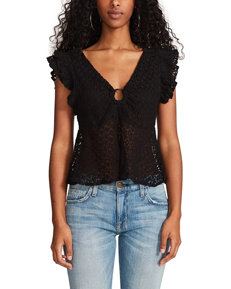 Steve Madden Shirts & Tops Key To My Heart Top